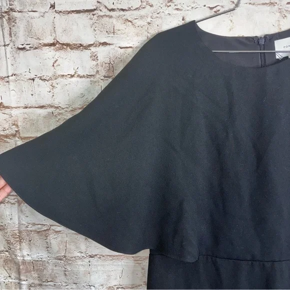 Tuckernuck Pomander Place Leah Cape Dress in Black Size 10 - Picture 5 of 9